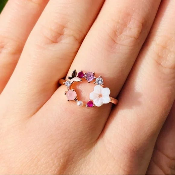 925 Sterling silver creative ring - Picture 4 of 5